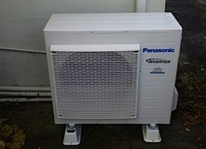Air conditioning unit / heat pump - after servicing by Air Force One, Auckland